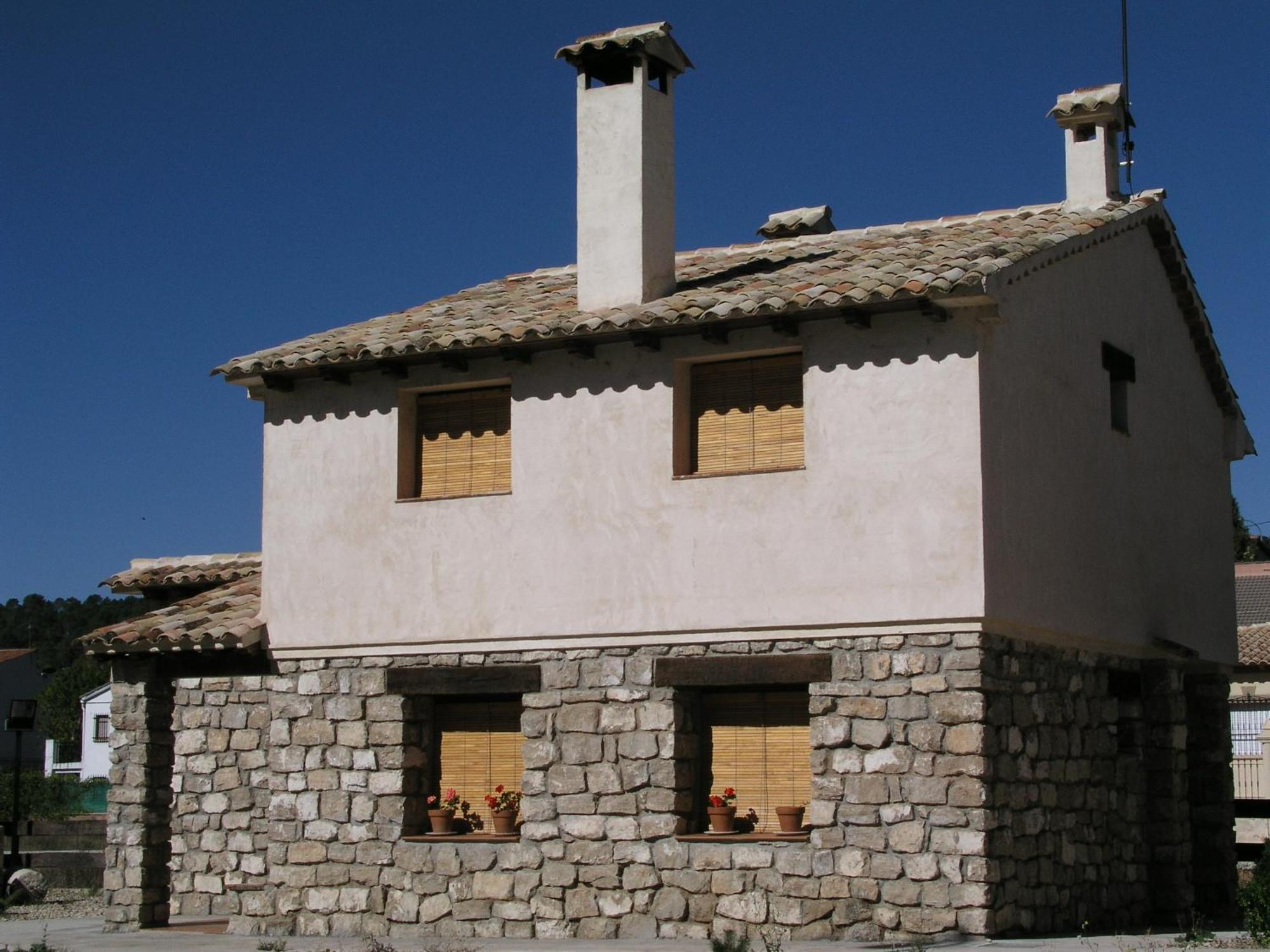 Casa Rural Nelia Villalba de la Sierra Exterior foto